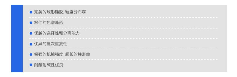 SinoPak色譜填料UHPLC色譜柱系列