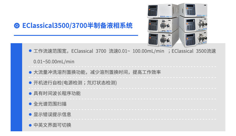EClassical3500/3700半制備液相系統(tǒng)